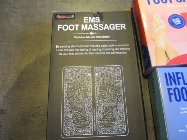 Voetverzorging wellness en electrische massagemat – foto 4 – kavel bij XL Auctions