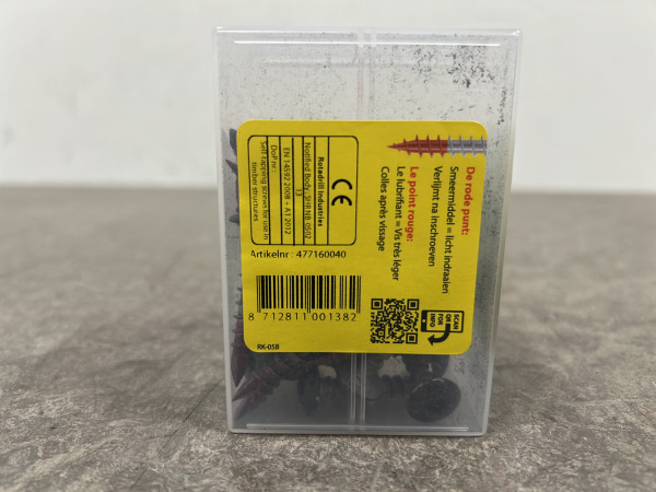 8x Rotadrill tuinbeslagschroeven AR ø6,0x40mm 40-pack – foto 5 – kavel bij XL Auctions