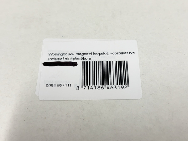 10x Intersteel magneetslot RVS afgerond 174x20mm – foto 6 – kavel bij XL Auctions