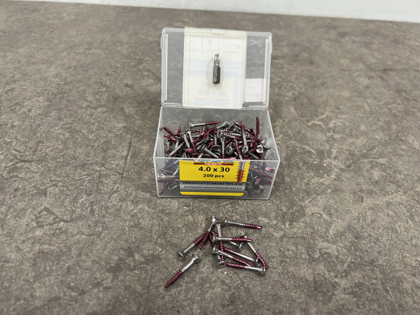8x Rotadrill hardhoutschroef ø4×30mm RVS-410 TX20 200-delig – foto 2 – kavel bij XL Auctions