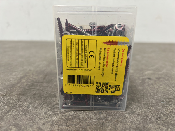 4x Rotadrill hardhoutschroeven ø4,0x40mm rvs 200-pack – foto 5 – kavel bij XL Auctions