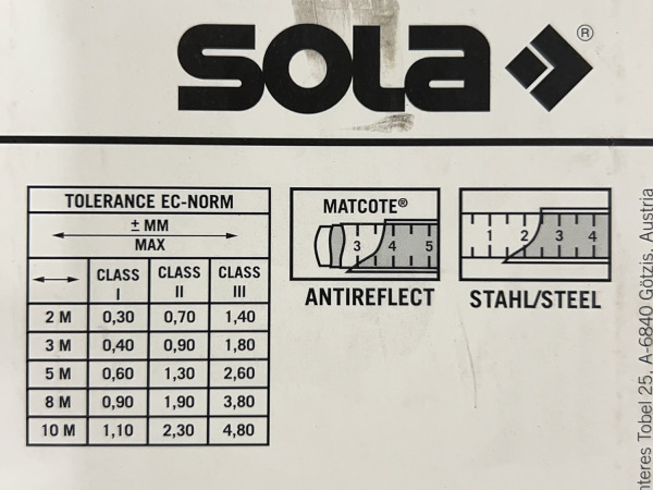12x Sola rolmaat 8m Protect – foto 4 – kavel bij XL Auctions