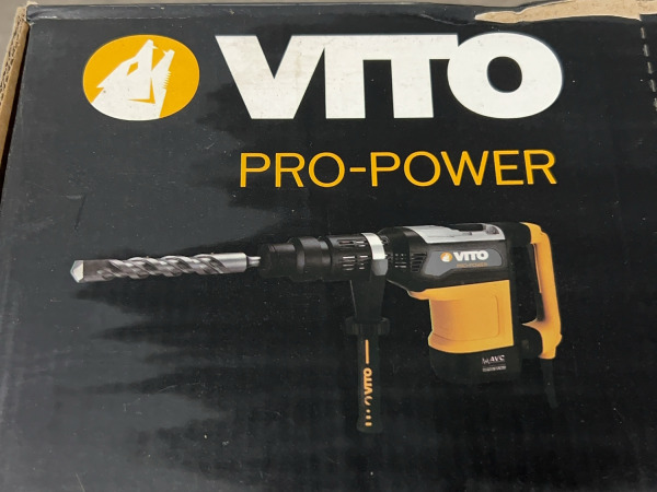Vito hamerboor 1500W SDS-Max Pro-Power – foto 8 – kavel bij XL Auctions