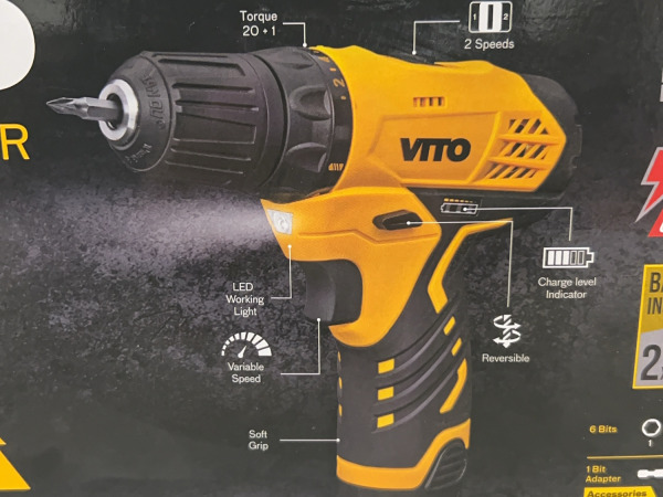 Vito accu schroevendraaier 12V Pro-Power – foto 4 – kavel bij XL Auctions
