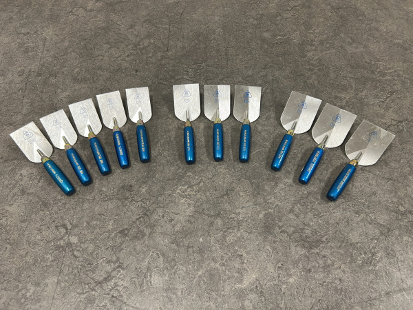 Jung Henkelman stukadoorsschoppen rvs set 11-delig – kavel bij XL Auctions