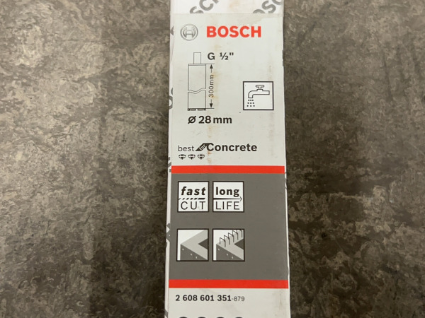 Bosch diamantboorkroon ø28mm Best for Concrete – foto 2 – kavel bij XL Auctions