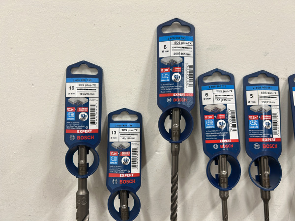 Bosch betonboor set 10-delig – foto 2 – kavel bij XL Auctions