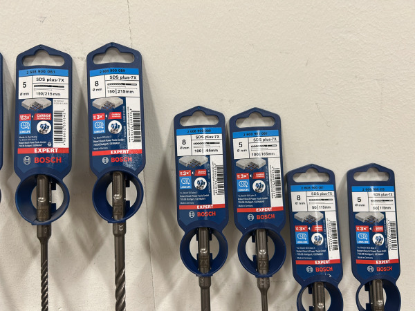 Bosch betonboor set 10-delig – foto 3 – kavel bij XL Auctions