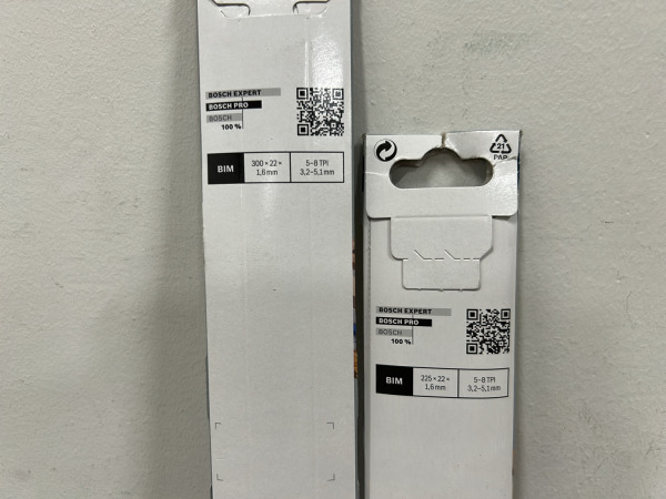 Bosch Pro reciprozaagblad Multi Material set 4-delig – foto 5 – kavel bij XL Auctions