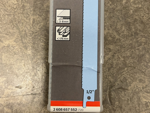 2x Bosch reciprozaagblad S 1122 BF 25-pack – foto 5 – kavel bij XL Auctions