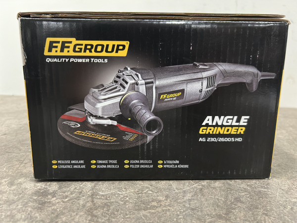FF Group haakse slijper 2600W AG 230/2600S HD – foto 5 – kavel bij XL Auctions