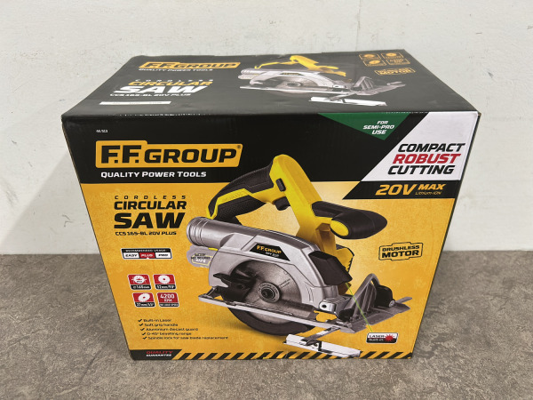 FF Group accu cirkelzaag 20V Plus body CCS 165-BL – foto 10 – kavel bij XL Auctions