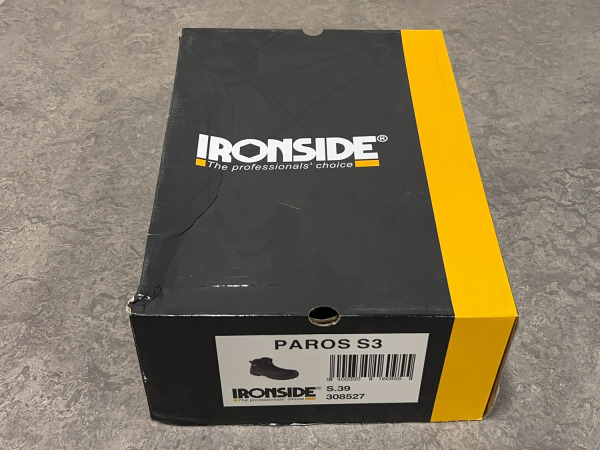 Ironside veiligheidsschoen maat 39 S3 Paros – foto 5 – kavel bij XL Auctions