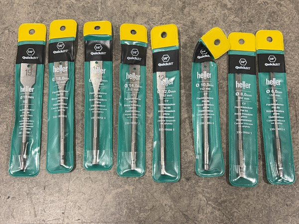 Heller boorset 16-delig ø6-35mm – foto 4 – kavel bij XL Auctions