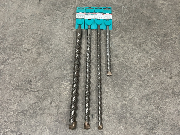 Heller boor set 4-delig SDS-Plus Bionic Pro – kavel bij XL Auctions