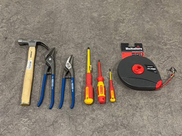 Handgereedschapset 7-delig – kavel bij XL Auctions
