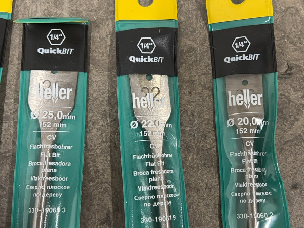 Heller boorset 16-delig ø6-35mm – foto 8 – kavel bij XL Auctions