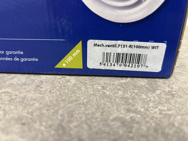 Renson ventilator ø100mm wit – foto 6 – kavel bij XL Auctions