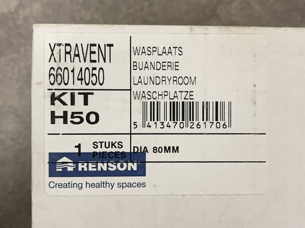 Renson afwerkrooster wasplaats kit – foto 4 – kavel bij XL Auctions