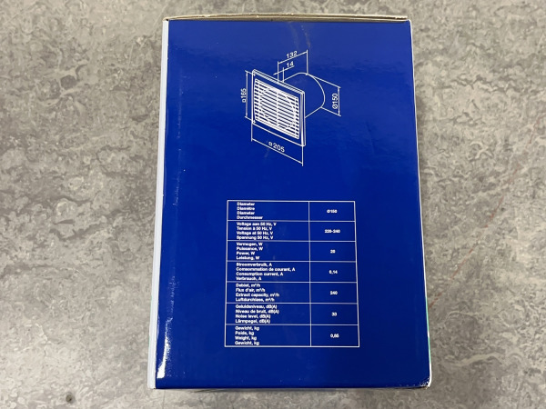 2x Renson greenwave mechanische verluchter 150mm wit – foto 3 – kavel bij XL Auctions