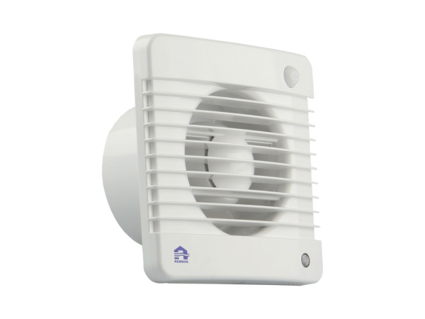 2x Renson badkamerventilator met bewegingschakelaar Ø150mm wit – kavel bij XL Auctions