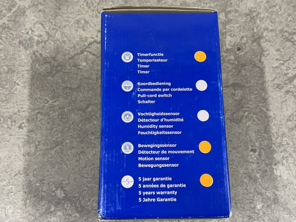 2x Renson badkamerventilator met bewegingschakelaar Ø150mm wit – foto 2 – kavel bij XL Auctions