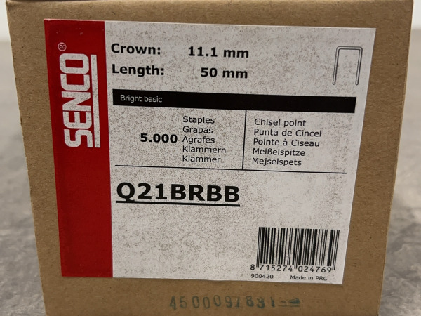 Senco nietjes 50mm Q21BRBB – foto 6 – kavel bij XL Auctions