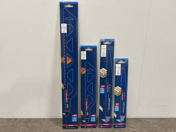 Bosch Expert reciprozaagblad diverse set 4-delig – kavel bij XL Auctions