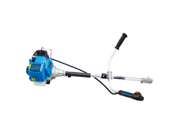 2-in-1 Benzine Bosmaaierset - 31 cm - 4-takt - Blauw – foto 5 – kavel bij XL Auctions