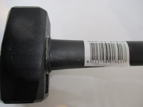 Moker fiber steel 1 kg, TPR – foto 3 – kavel bij XL Auctions
