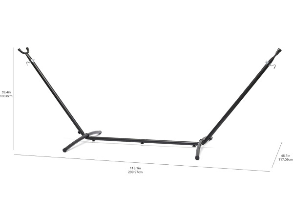 Hangmat op metalen staander – foto 4 – kavel bij XL Auctions