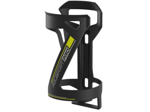 Bidonhouder Polisport Side Cage - Zwart/lime Groen