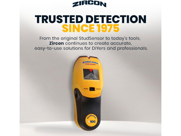 Zircon StudSensor A100 Wandscanner - WireWarning Detectie – foto 7 – kavel bij XL Auctions