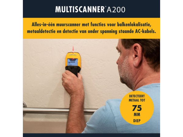 Zircon MultiScanner A200 Multidetector - Wandscanner – foto 3 – kavel bij XL Auctions