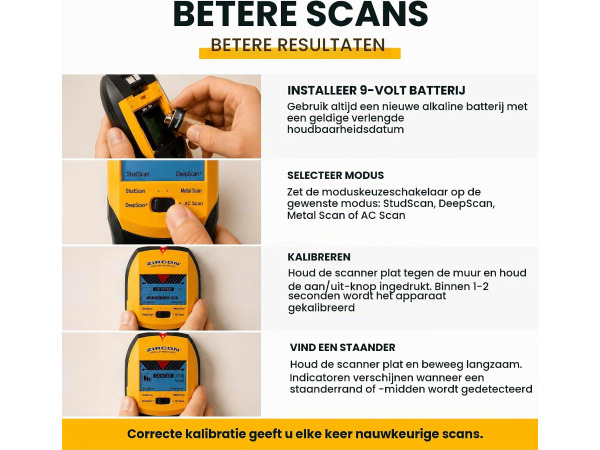 MultiScanner A250c - Muurscanner - AC-draaddetectie – foto 5 – kavel bij XL Auctions