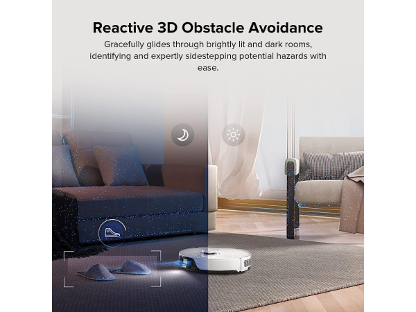 Roborock S8 Robotstofzuiger met Dweilfunctie - Sonic White – foto 3 – kavel bij XL Auctions