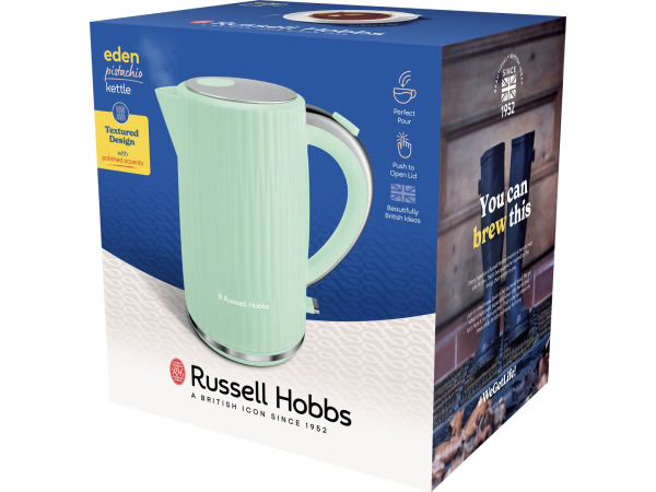 Russell Hobbs Eden Waterkoker - Pistachio - 1.7L – foto 4 – kavel bij XL Auctions