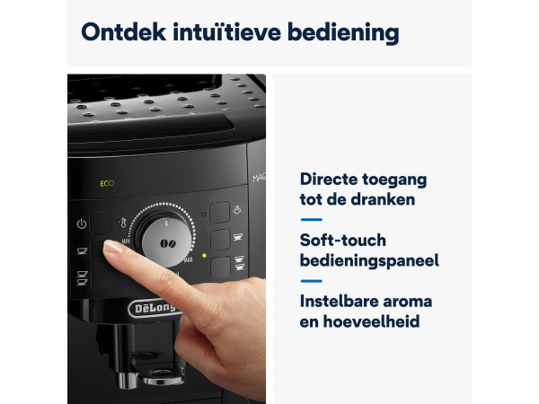 De'Longhi Magnifica S ECAM11.112.B - Koffiezetapparaat – foto 4 – kavel bij XL Auctions