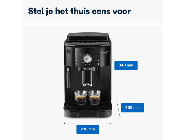 De'Longhi Magnifica S ECAM11.112.B - Koffiezetapparaat – foto 6 – kavel bij XL Auctions