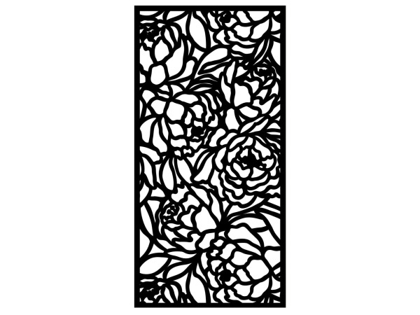 3x Composiet terrasscherm "Bloom" 180x90cm – kavel bij XL Auctions