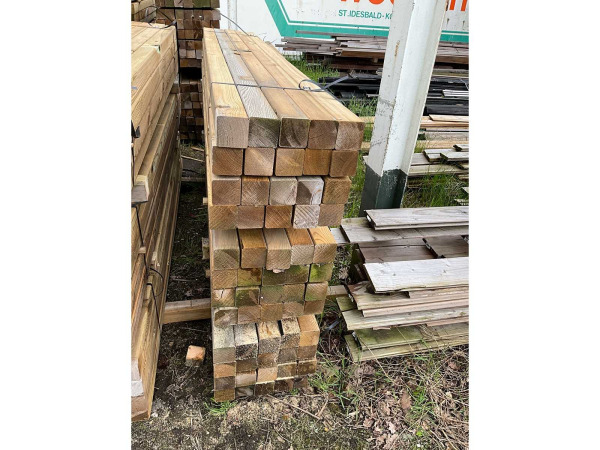 20x Grenen tuinpaal geschaafd 210x6,8x6,8 cm – foto 6 – kavel bij XL Auctions