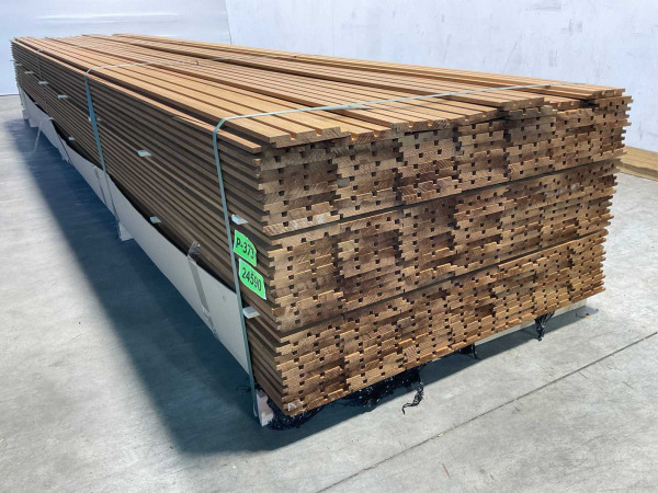 25x ThermoWood Ayous Rib3 gevelbekleding 420x14x1,7cm – foto 4 – kavel bij XL Auctions