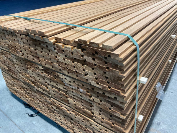 25x ThermoWood Ayous Rib3 gevelbekleding 420x14x1,7cm – foto 6 – kavel bij XL Auctions