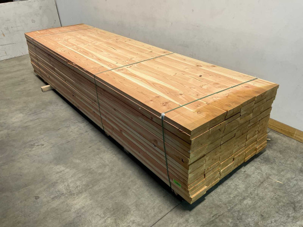 25x Douglas plank geschaafd 420x19,5x4cm