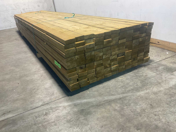 59x Vuren bovenregel geschaafd 450x10x3,8cm – foto 4 – kavel bij XL Auctions