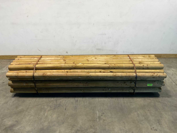 50x Paal rond gefreesd 1 zijde gekroond ø10x300cm – foto 8 – kavel bij XL Auctions