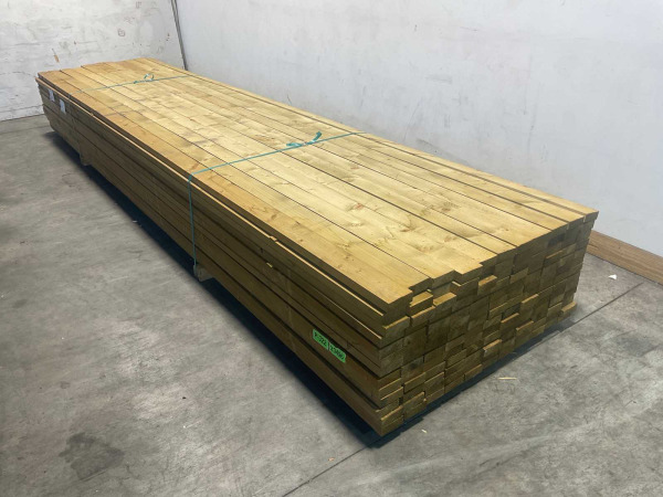 59x Vuren bovenregel geschaafd 450x10x3,8cm – foto 6 – kavel bij XL Auctions