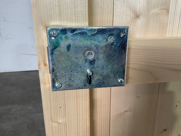 10x Vuren dichte deur met kozijn 76x154 cm – foto 3 – kavel bij XL Auctions