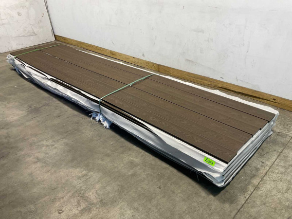 15x Composiet plank 2,3x14,5x420cm bruin – kavel bij XL Auctions