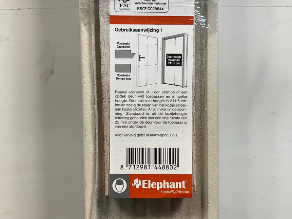 10x Hardhouten binnendeurkozijn stompe deur - 211,5x93cm – foto 3 – kavel bij XL Auctions